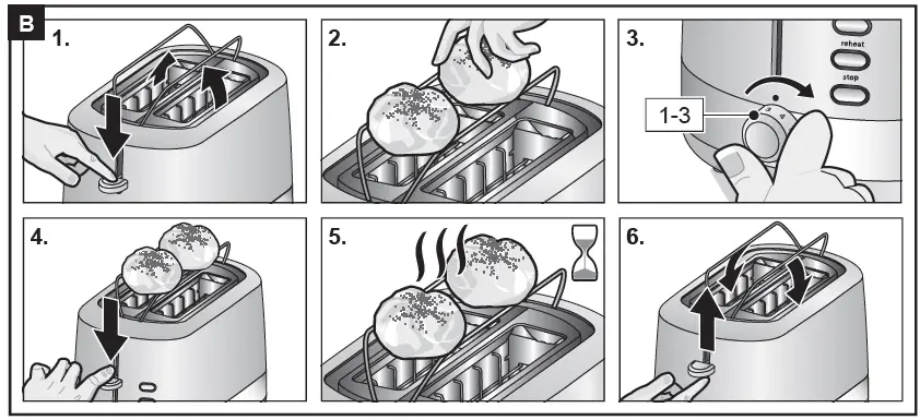 BOSCH TAT740. Compact Toaster-3