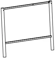 Merai Twin Over Full L-Shaped Bunk and Loft Bed A01