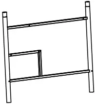 Merai Twin Over Full L-Shaped Bunk and Loft Bed B01