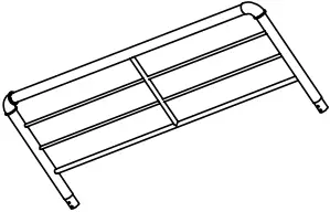 Merai Twin Over Full L-Shaped Bunk and Loft Bed B08