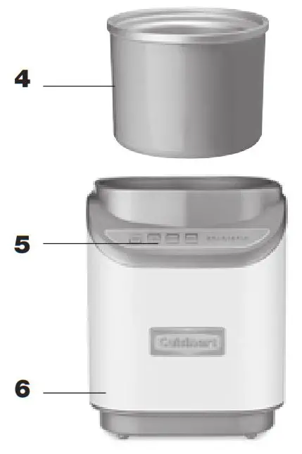 Cuisinart ICE-60W Ice Cream Maker 1 - FEATURES AND BE 2 --123