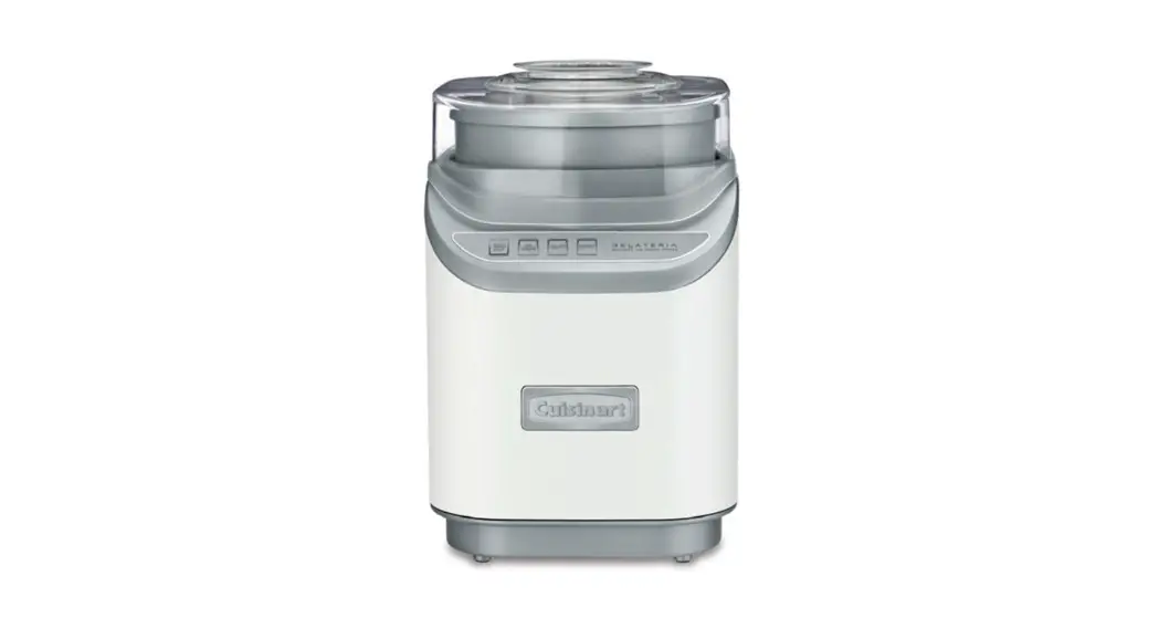 Cuisinart Ice-60w Ice Cream Maker Instructions