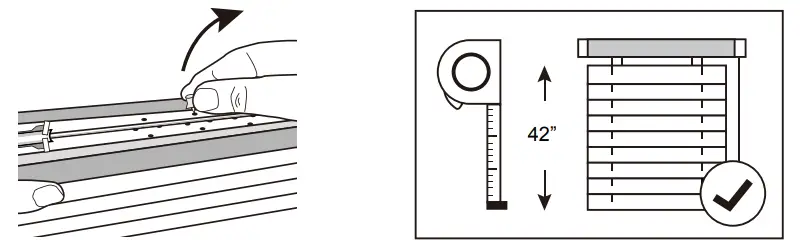 Whole Space Shorten Cordless Blinds 6