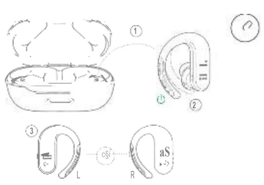 JBL endurancepeak Peak II Waterproof Wireless In Ear Sport Headphones - bOX 5