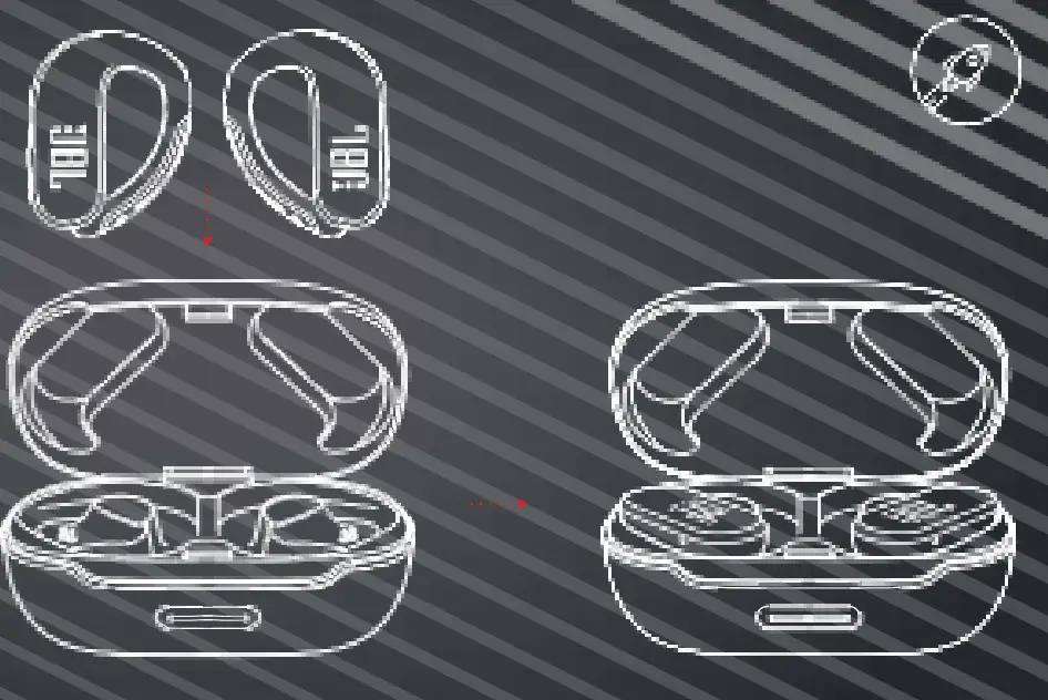 JBL endurancepeak Peak II Waterproof Wireless In Ear Sport Headphones - bOX4