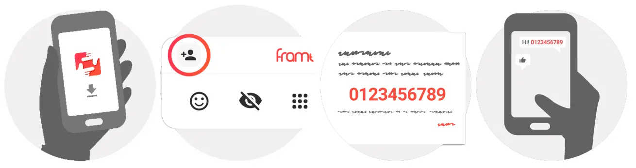 Apps frameo App User - app 1