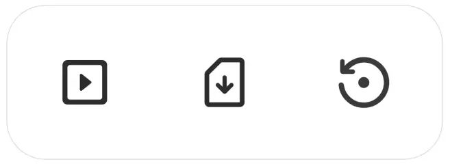 Apps frameo App User - storage menu