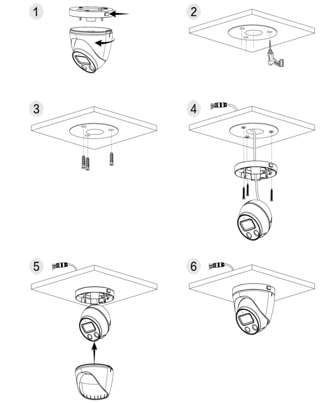 dahua DH-IPC-HDW2831EMP-AS-0280B-S2 Active Deterrence Eyeball Network Camera - fig 13