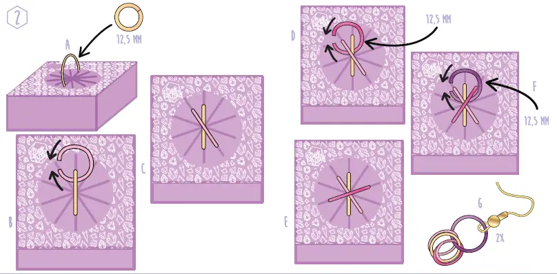 Totum Jewelry Girls Purple-Pink 16 Piece fig 2