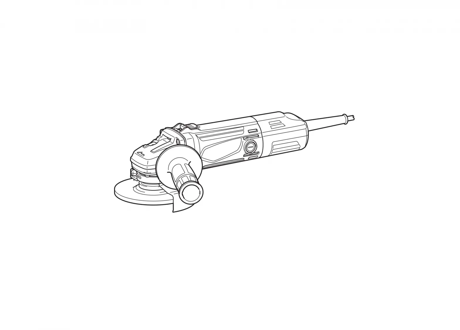 Makita Angle Grinder M9502r / M9503r Instruction Manual