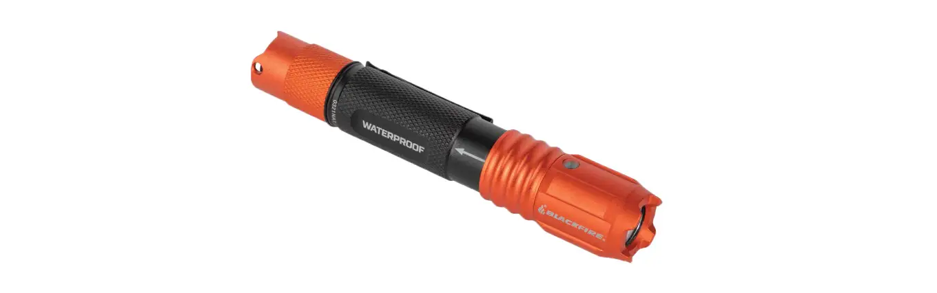 Blackfire Bbm6411 Waterproof Pocket Flashlight Instructions