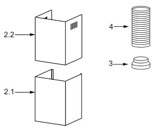 Midea 330462 T Canopy Rangehood - USE 1