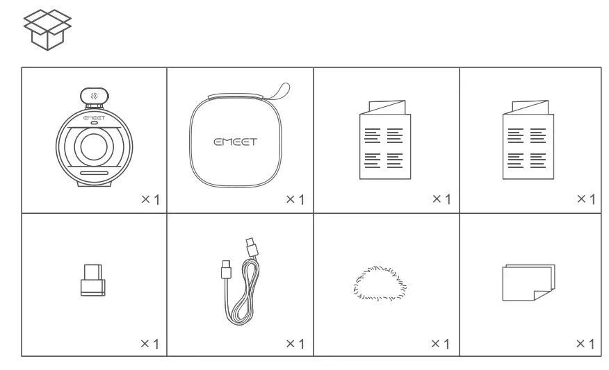 EMEET E7004 StreamCam One-fig1
