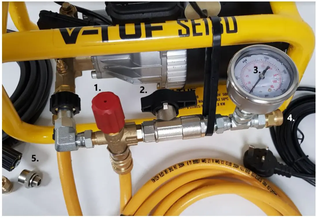 V TUF SE130PST Pipe System Tester - Figure 2