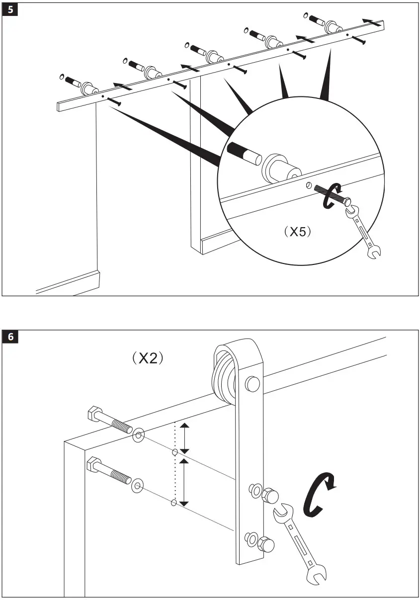 Hard Head 019789 Sliding Door Fittings - Figure 3