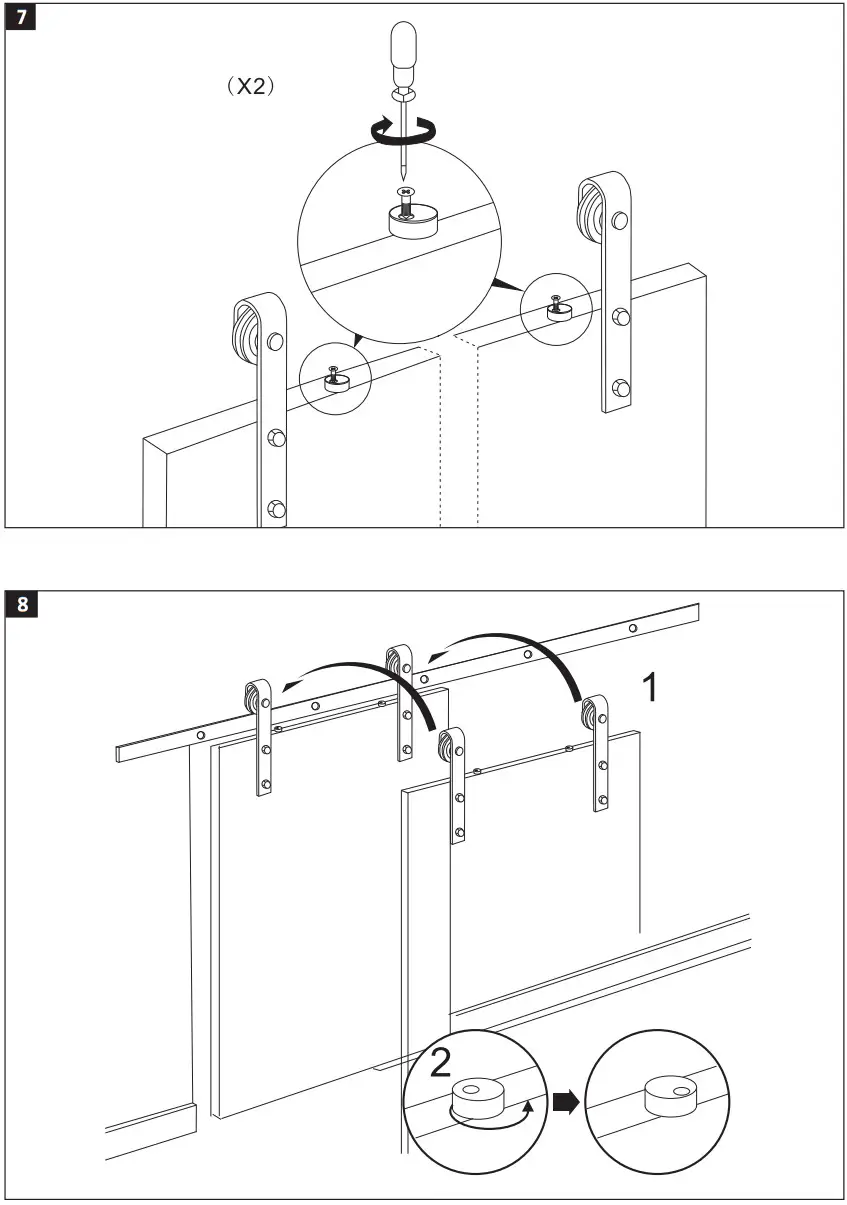 Hard Head 019789 Sliding Door Fittings - Figure 4