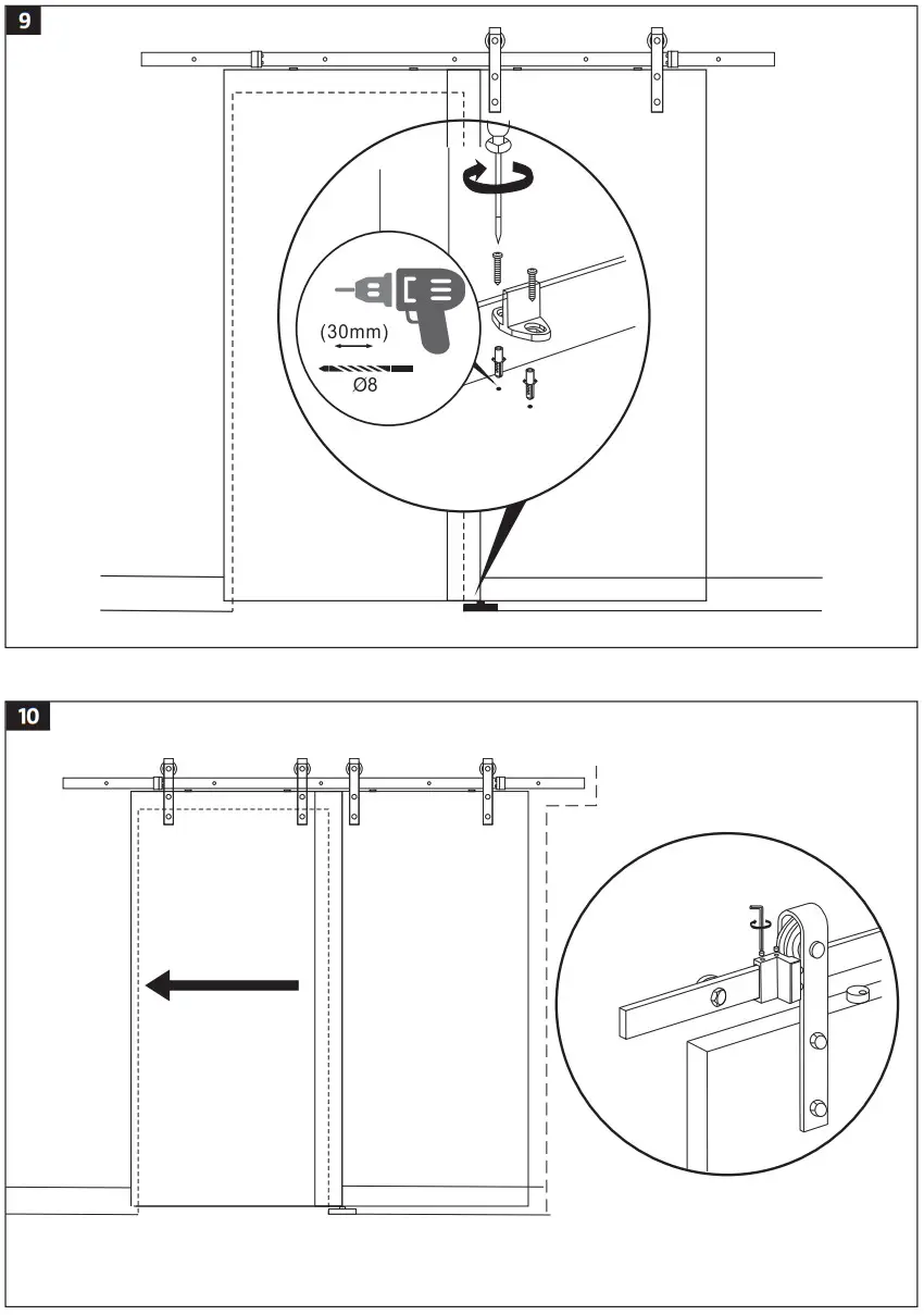 Hard Head 019789 Sliding Door Fittings - Figure 5