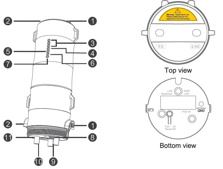 WAVLINK WN572HP3 High Power Wireless Repeater fig 2