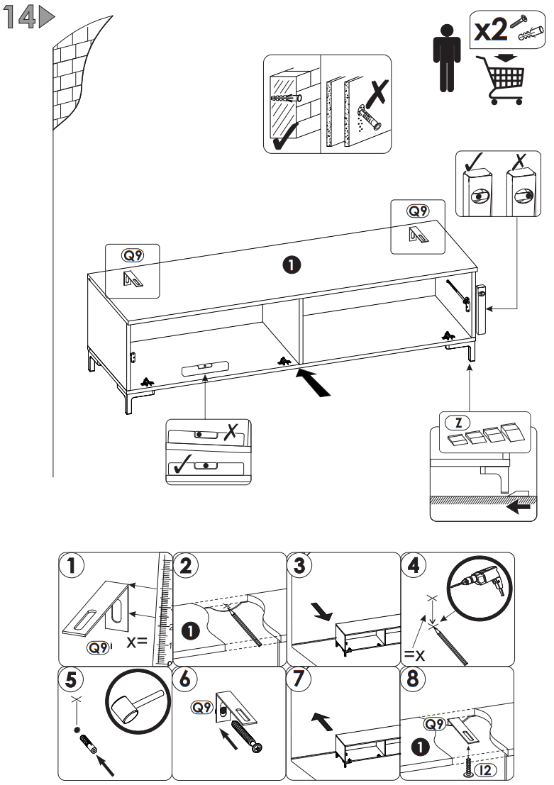 INOSIGN ALTF01 Breite 150cm Sideboard - FIGURE 15