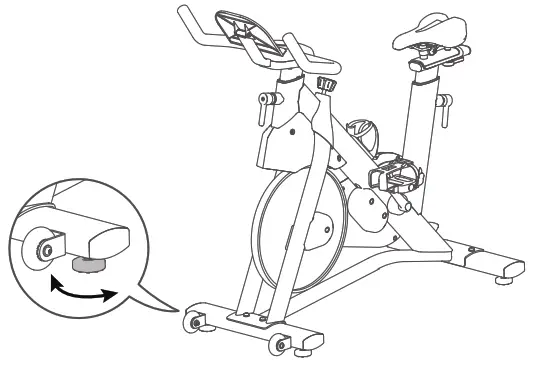 UREVO URSB005 Kardio T2S Spin Bike - Machine 1