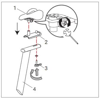 UREVO URSB005 Kardio T2S Spin Bike - Step 3