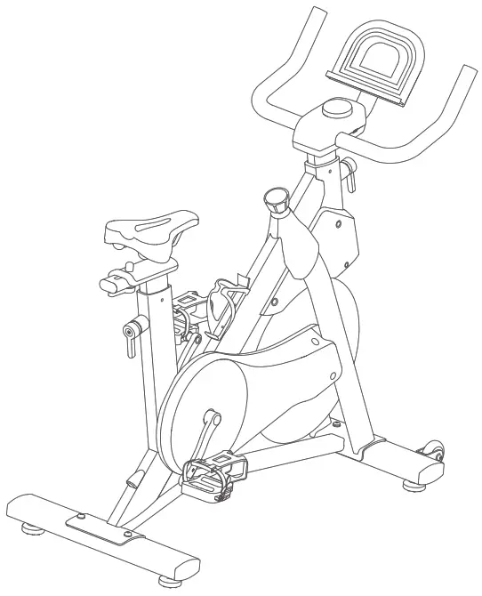 UREVO URSB005 Kardio T2S Spin Bike