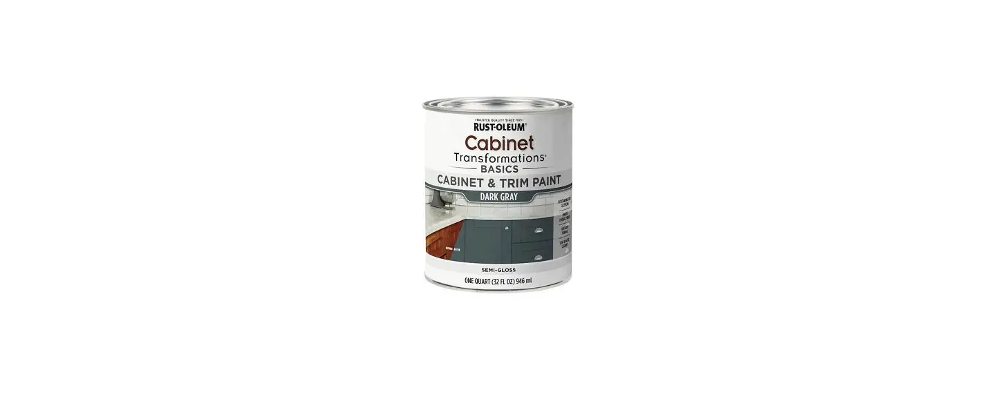Rust-oleum 1 Qt. Dark Gray Cabinet Paint Instructions Rust-oleum 1 Qt. Dark Gray Cabinet Paint Instructions