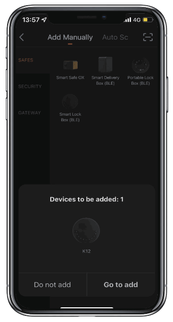 OMCONNECT KEY BOX K12 - app1