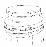 PowerLocus B091363MMN Mult Function 4 in 1 Wireless Stereo Headphones - Product indication 2