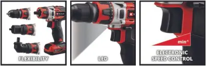 Einhell 4513595 Cordless Drill Kit A01