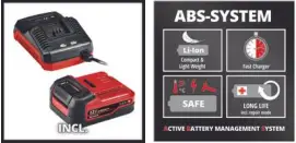 Einhell 4513595 Cordless Drill Kit A02