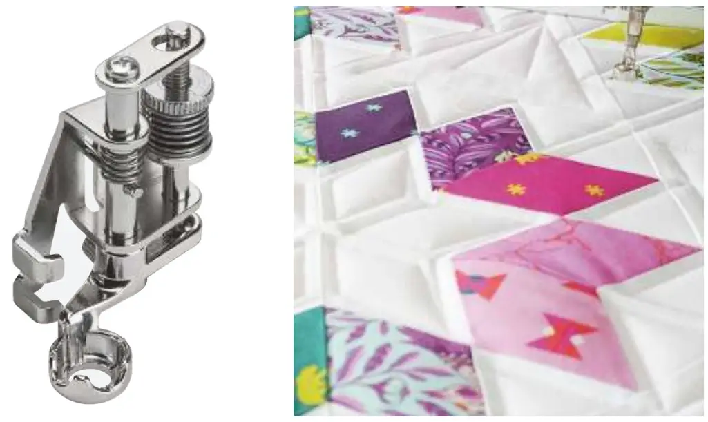 bernette 125 Adjustable Ruler Foot Set