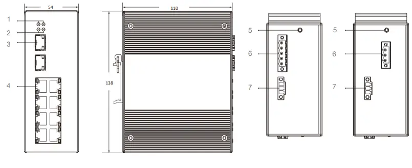 Maiwe MIGE2210G 2GF 8GT Industrial Ethernet Switch-fig1
