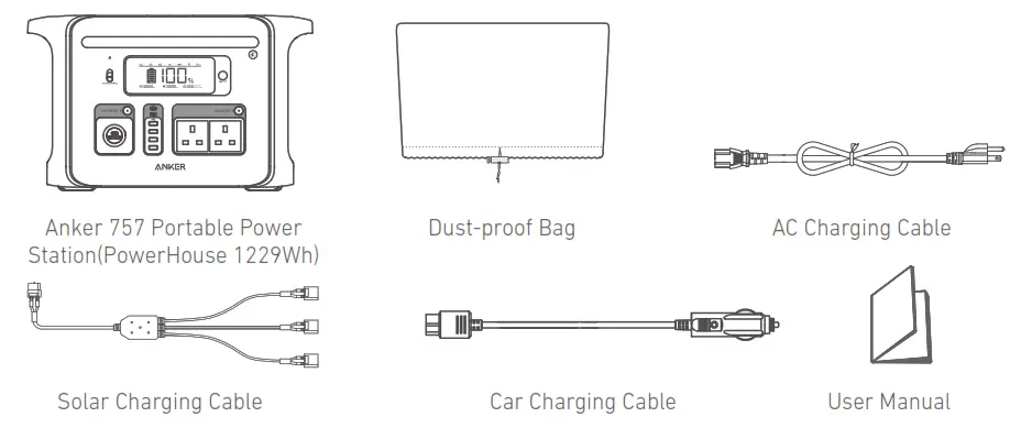 ANKER PowerHouse 1229Wh 757 Portable Power Station - fig