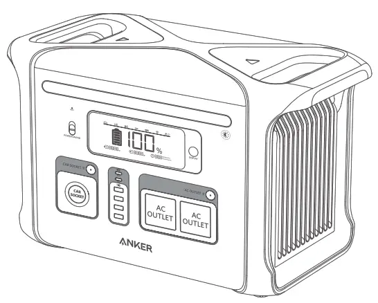 ANKER PowerHouse 1229Wh 757 Portable Power Station - fig 16