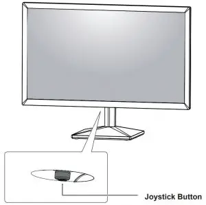 LG LCD button and description