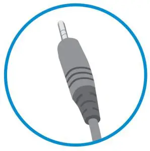 Headphone straight type