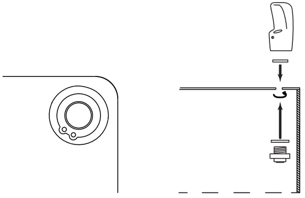 GLOBAL INDUSTRIAL 603606 Outdoor Bottle Filler with Pet Station Rotocast Granite Finish - ICON 9