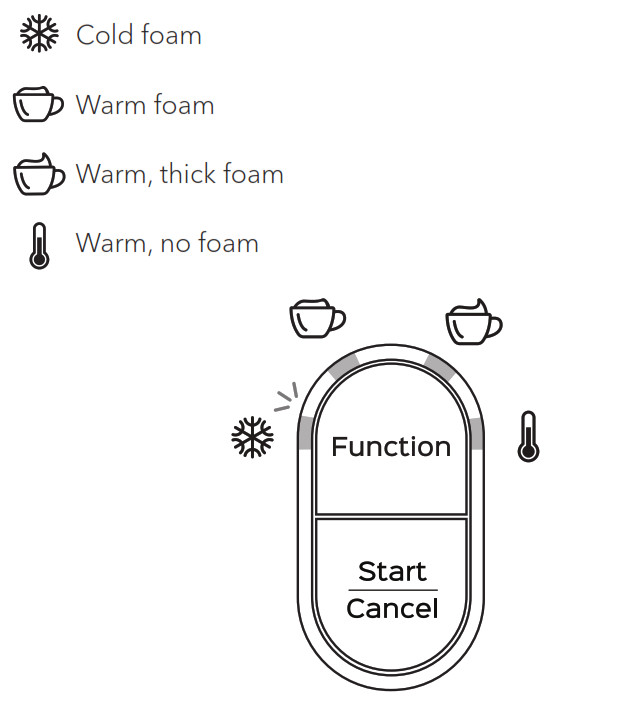 Making drinks - Settings