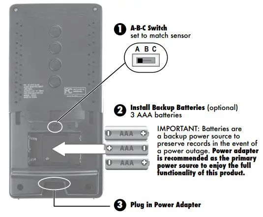 AcuRite 02026 Weather Station - Remove the battery