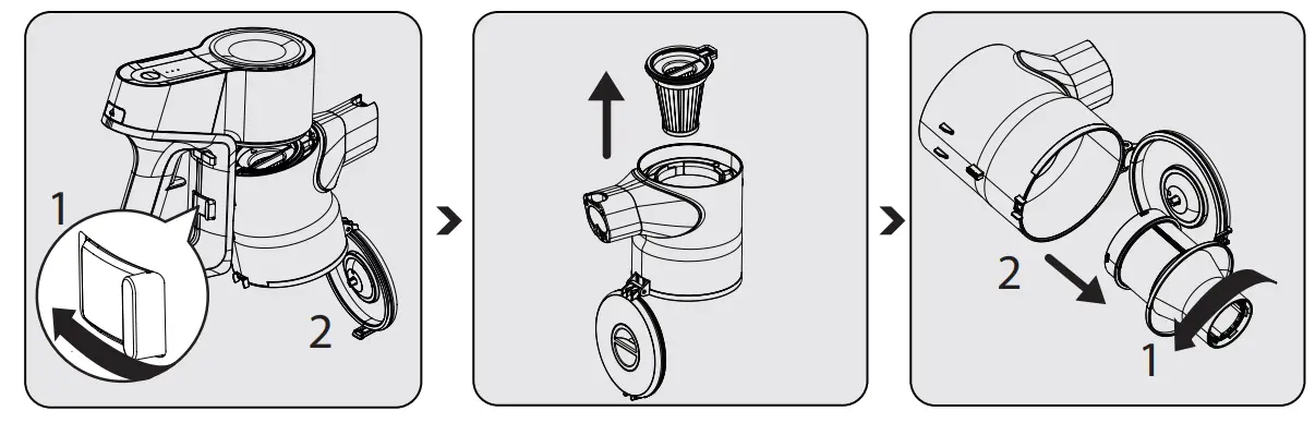 beko VRT 84225 VB Cordless Stick Vacuum Cleaner - Overveiw 11