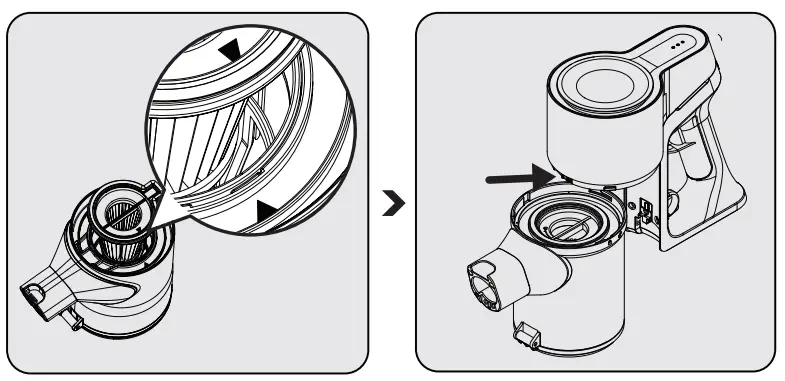 beko VRT 84225 VB Cordless Stick Vacuum Cleaner - Overveiw 13