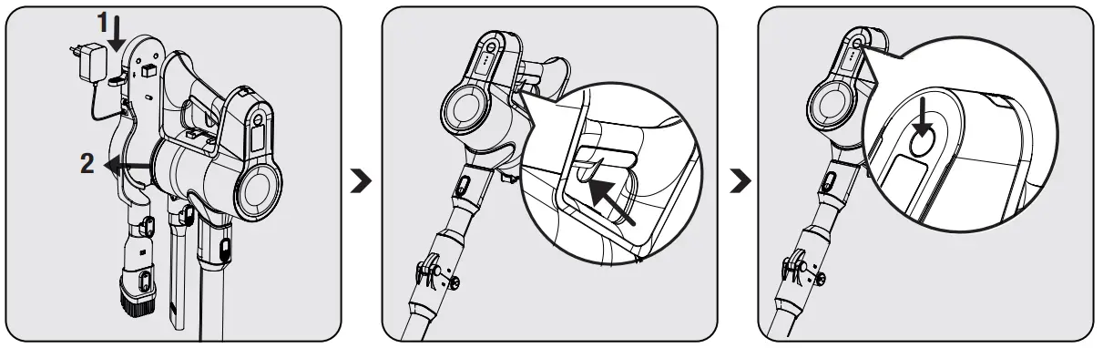 beko VRT 84225 VB Cordless Stick Vacuum Cleaner - Overveiw 4