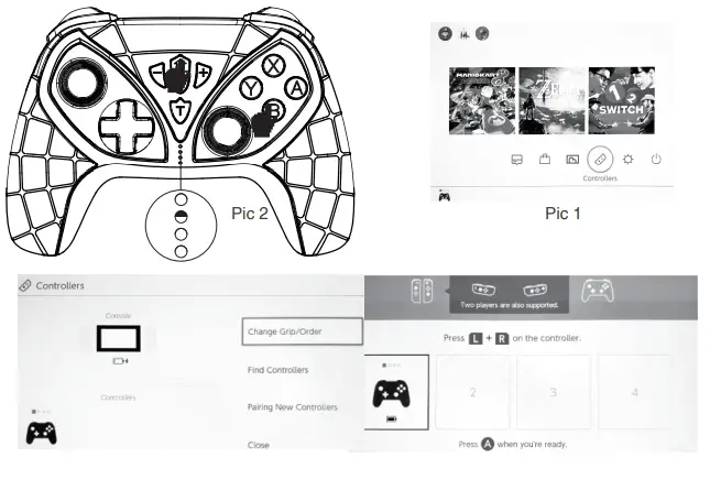 ipega N·S Batman Wireless Gamepad PG-SW018- connect automaticly