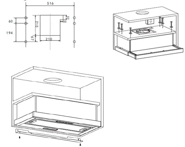 CANDY CBT9240-3X Cooker Hood-7