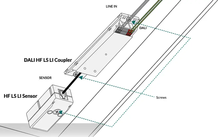 DALI HF LS L Sensor Coupler - Figure 2
