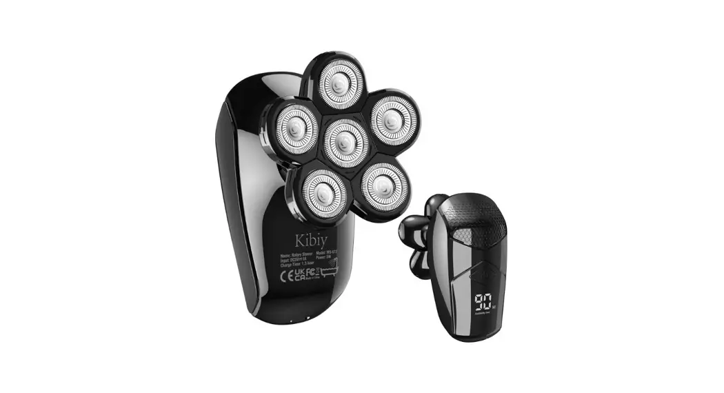 Kibiy Ms-672 Cordless Led Bald Head Shaver User Manual