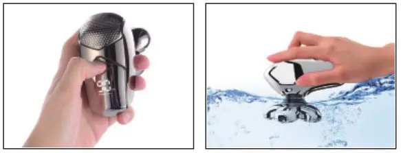 KIBIY MS 672 Cordless LED Bald Head Shaver - Figure 7