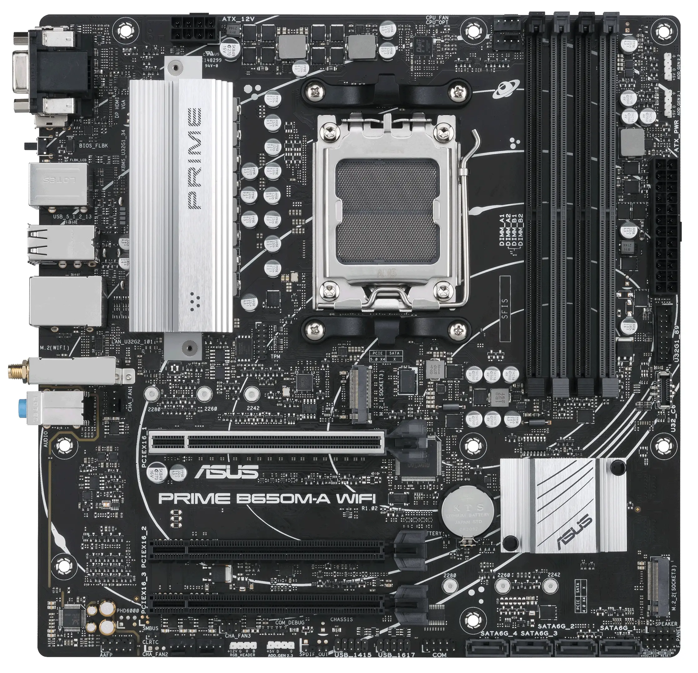 ASUS PRIME-B650M-A II-Motherboard-PRODUCT