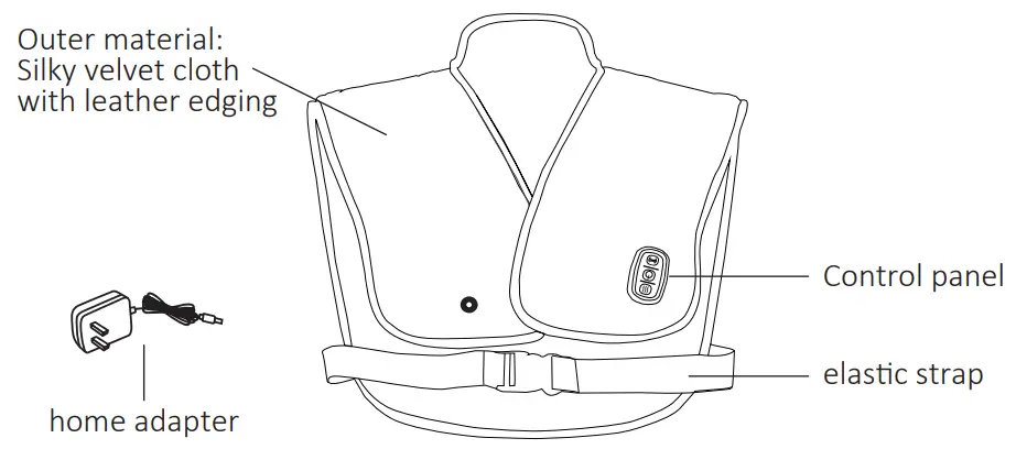 Snailax-SL-661-Heating-Pad-for-Neck-and-Shoulders-fig-1